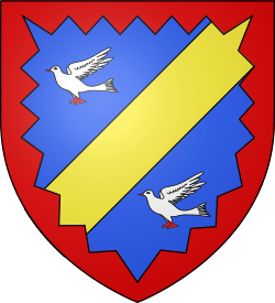 Blason ville fr Saint-Laurent-du-Mottay (Maine-et-Loire)